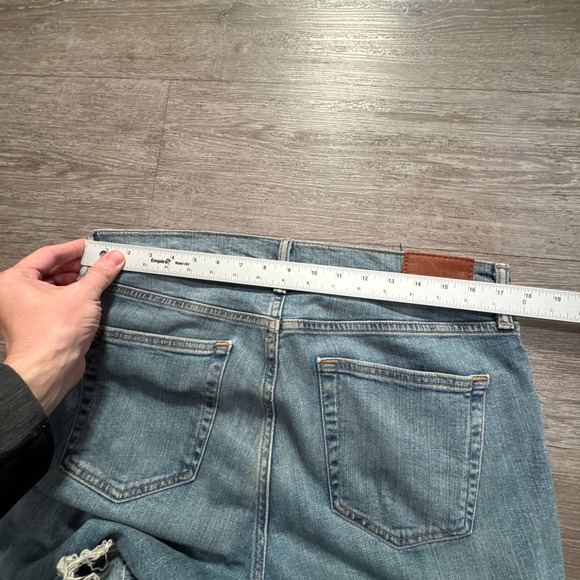 Abercrombie & Fitch Jeans Mens 34 Blue Denim Rustin Athletic Slim Stretch 34x26 - Picture 8 of 12